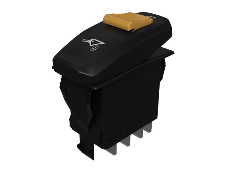 Кулисный переключатель с быстроразъемной муфтой на 28 Вольт