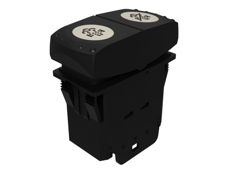 Герметичный кулисный переключатель с подсветкой