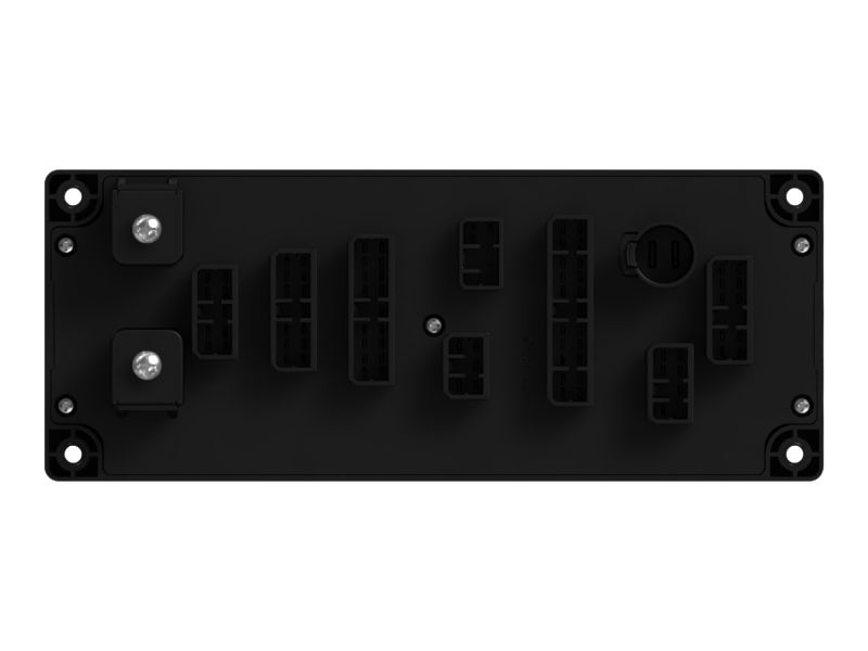 Блок предохранителей, используемый в панели автоматического выключателя