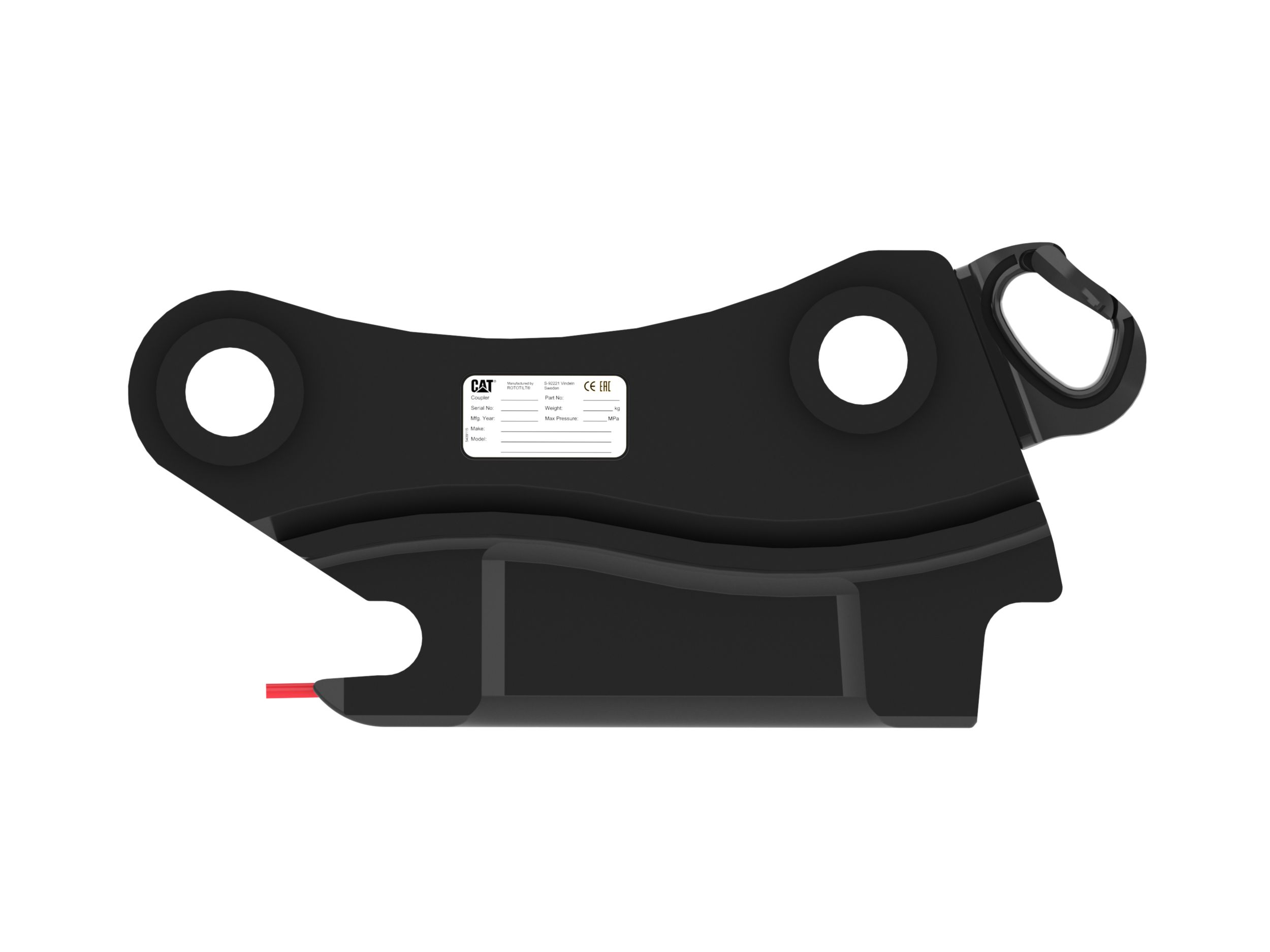 Узел крепления с захватами LCS S-50 для мини-экскаваторов 10 т