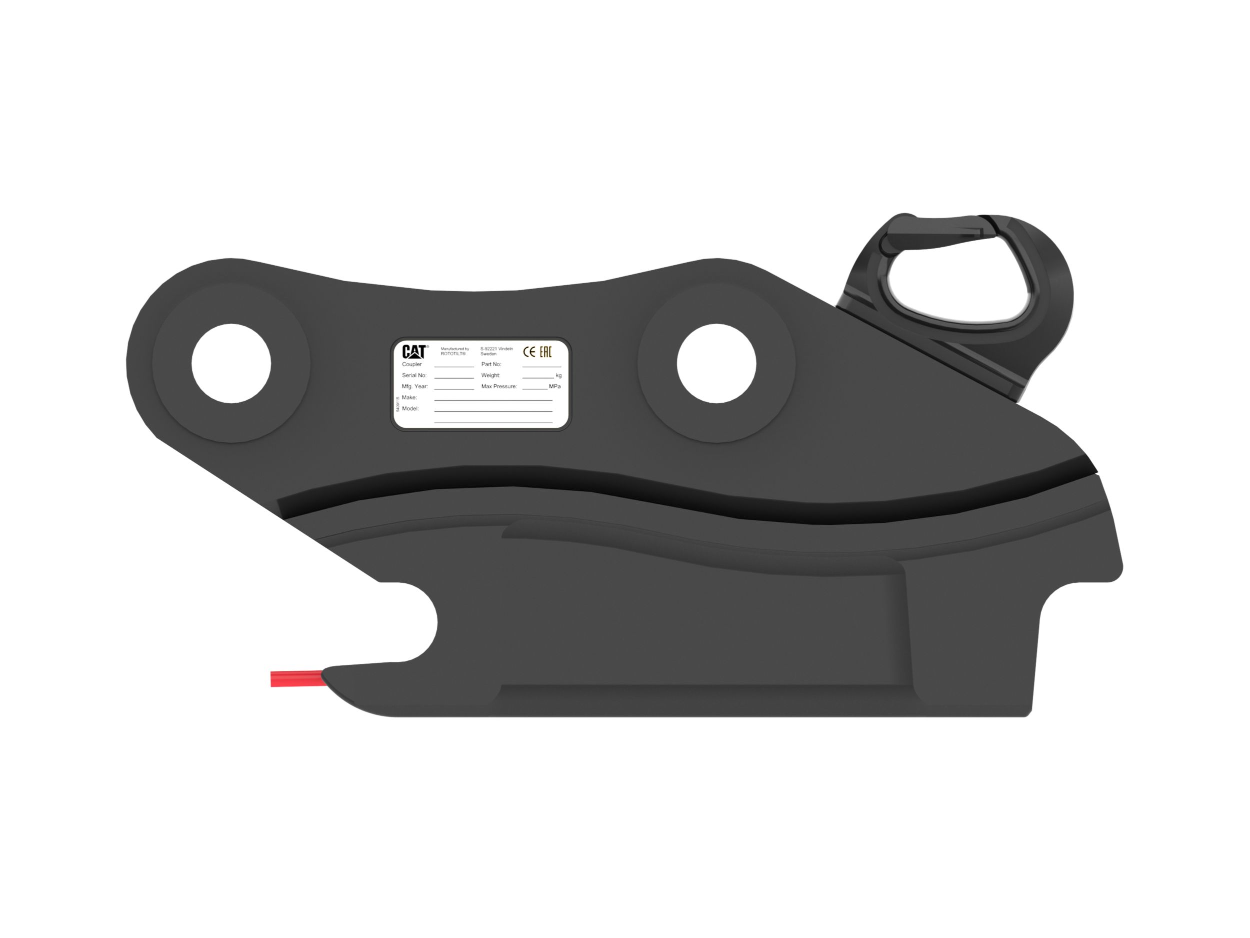 Узел крепления с захватами S-50 LCS для мини-экскаваторов 8 т