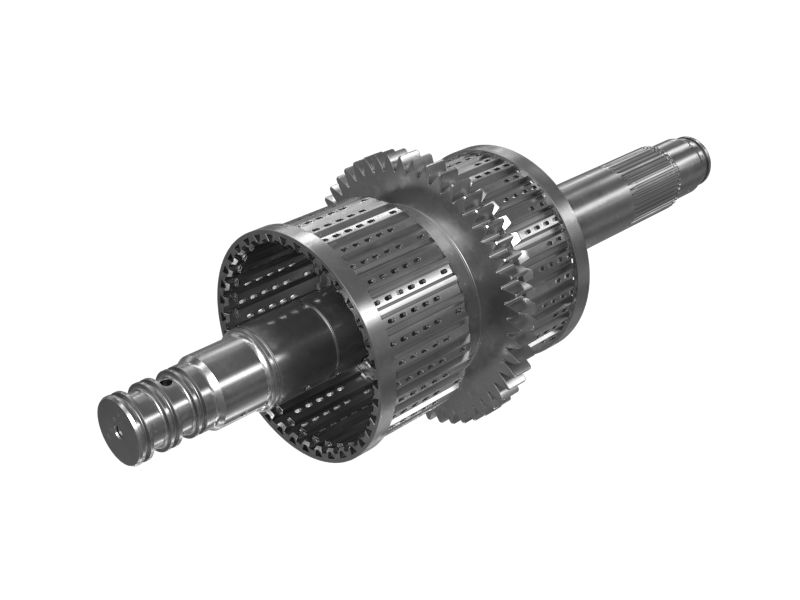 424-7153: Вал муфты сцепления коробки передач