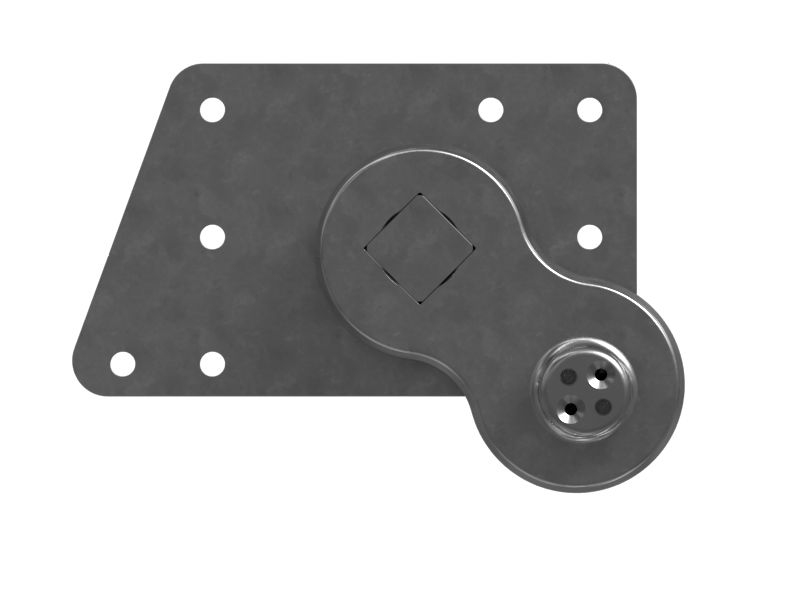 Правый мост в сборе