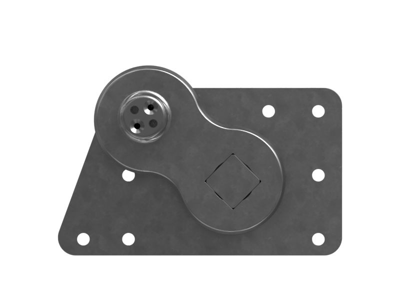 Правый мост в сборе