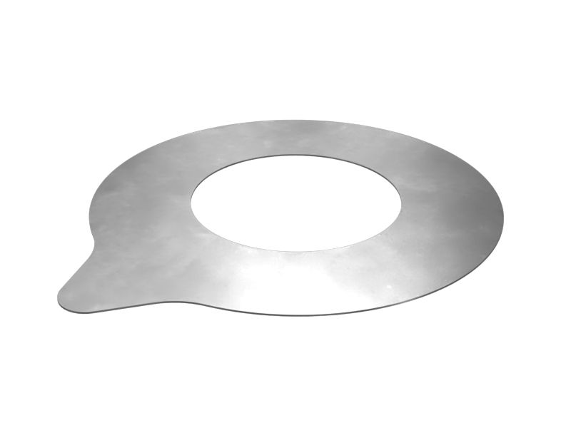 Регулировочная прокладка пальца стрелы из углеродистой стали толщиной 0,5 мм