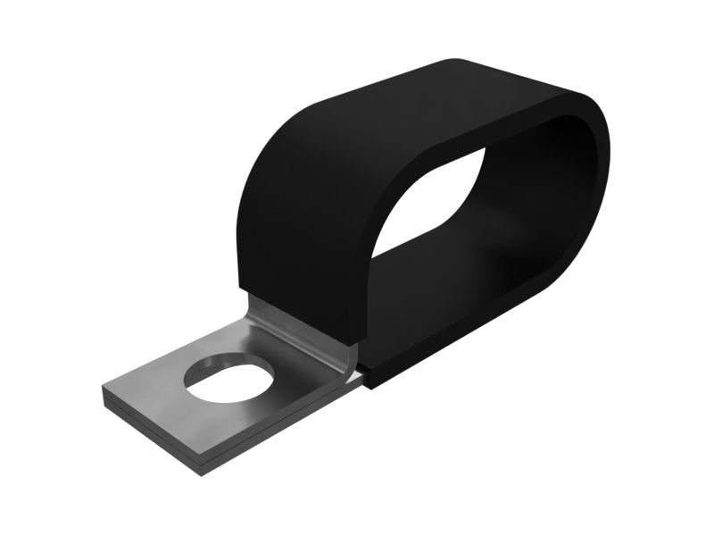 Петлевой хомут с внутренним диаметром 23,80 мм для нескольких труб