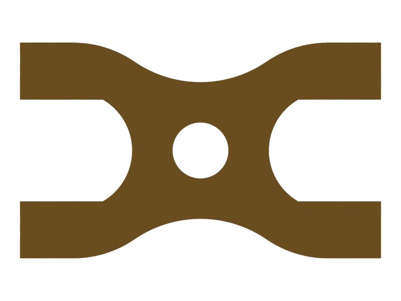 Монтажная пластина толщиной 8 мм