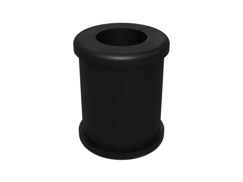 Резиновое уплотнение с двойным фланцем 22,00 мм