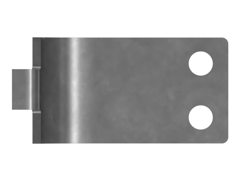 Нижний зажим с однотрубной застежкой 52,00 мм