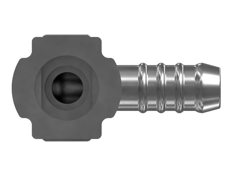 Быстроразъемная муфта с углом 90°
