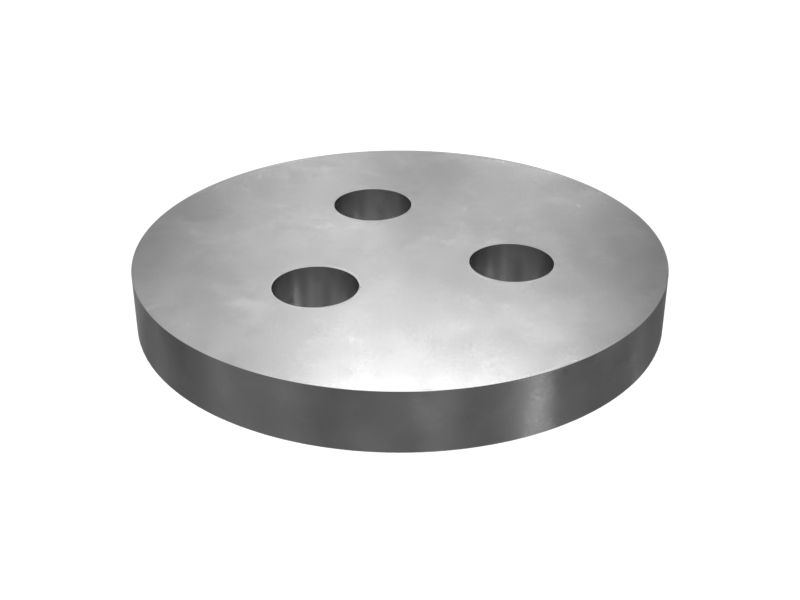 Стопорная пластина сцепного устройства с наружным диаметром 70 мм