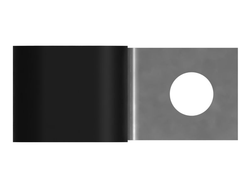 Петлевой хомут с внутренним диаметром 15,75 мм для двух труб