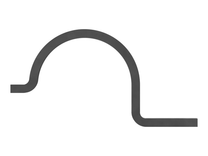 Верхний зажим с внутренним диаметром 46 мм