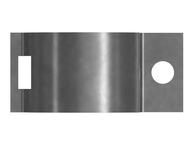 Полузажим с пазом с внутренним диаметром 65,00 мм