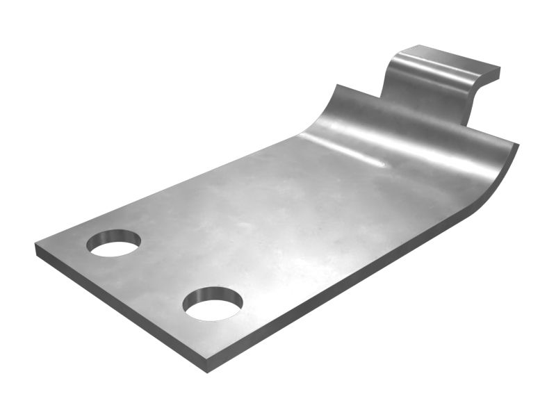 Полузажим для одной трубки 46,00 мм