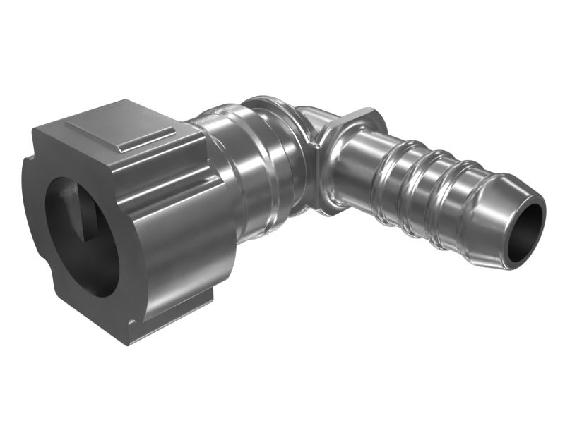 Быстроразъемная муфта с углом 90°