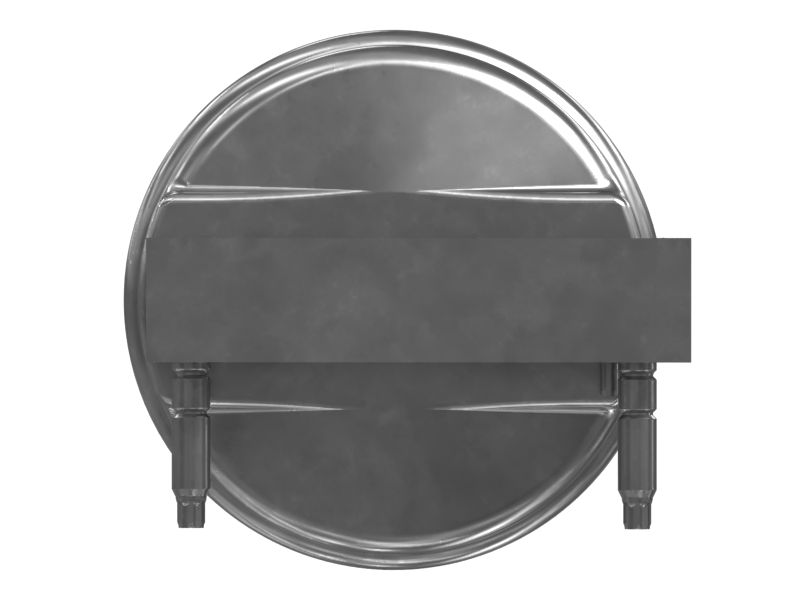 Гидроаккумулятор хладагента с вертикальным креплением