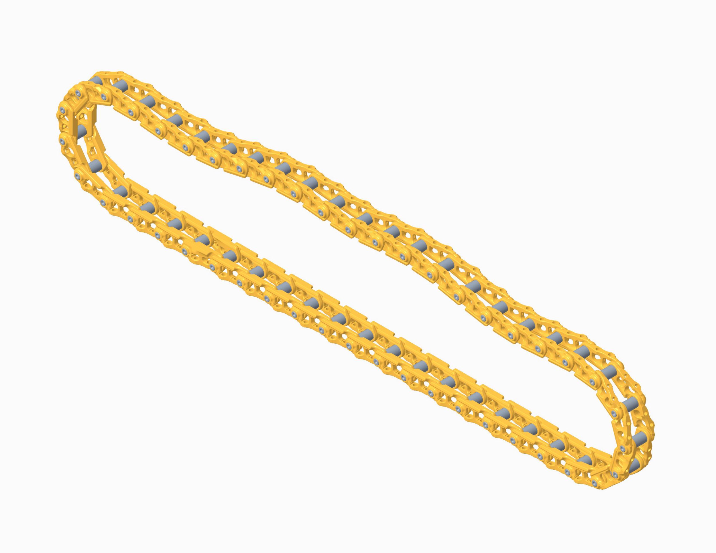 Звено гусеничной ленты в сборе