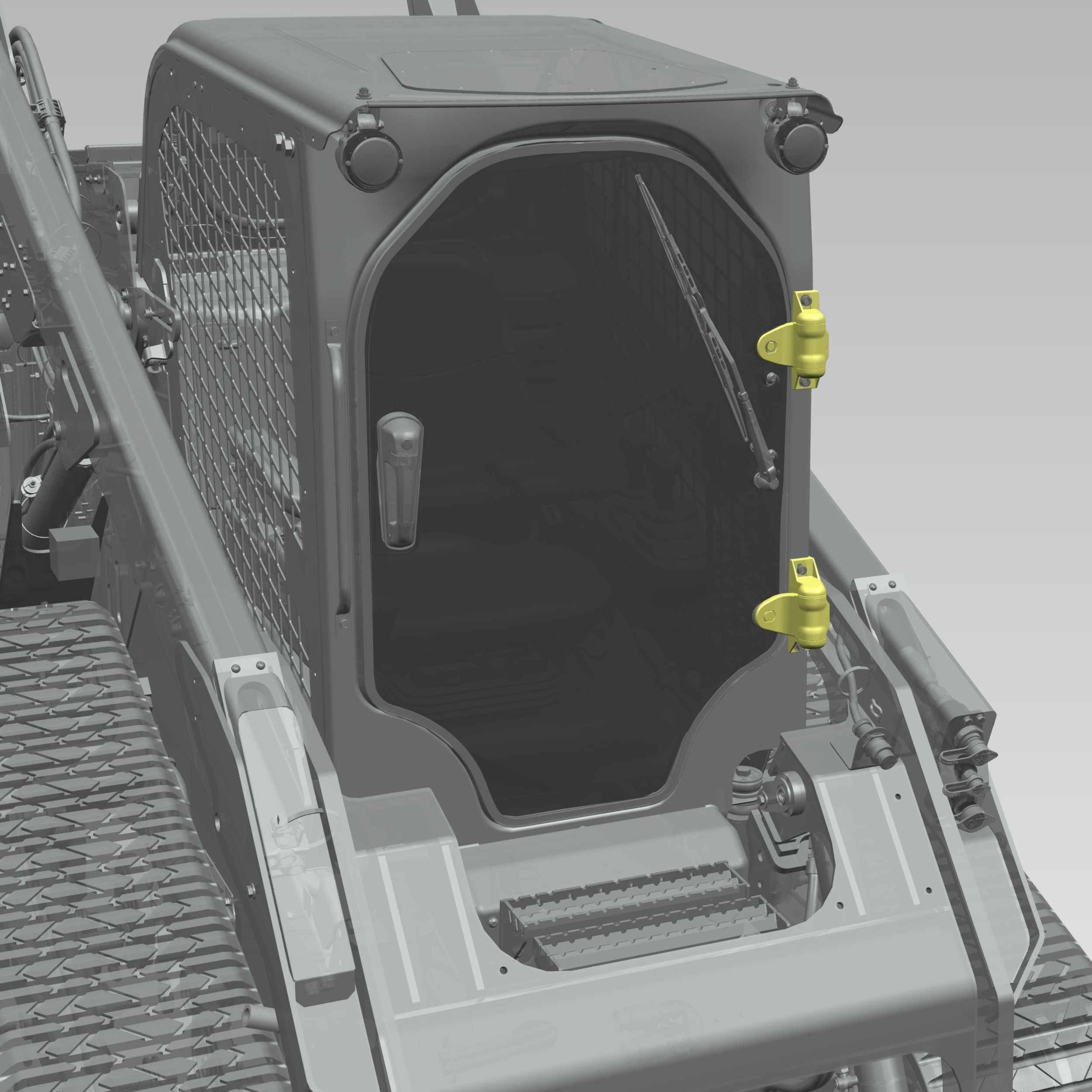 Верхний шарнир в сборе