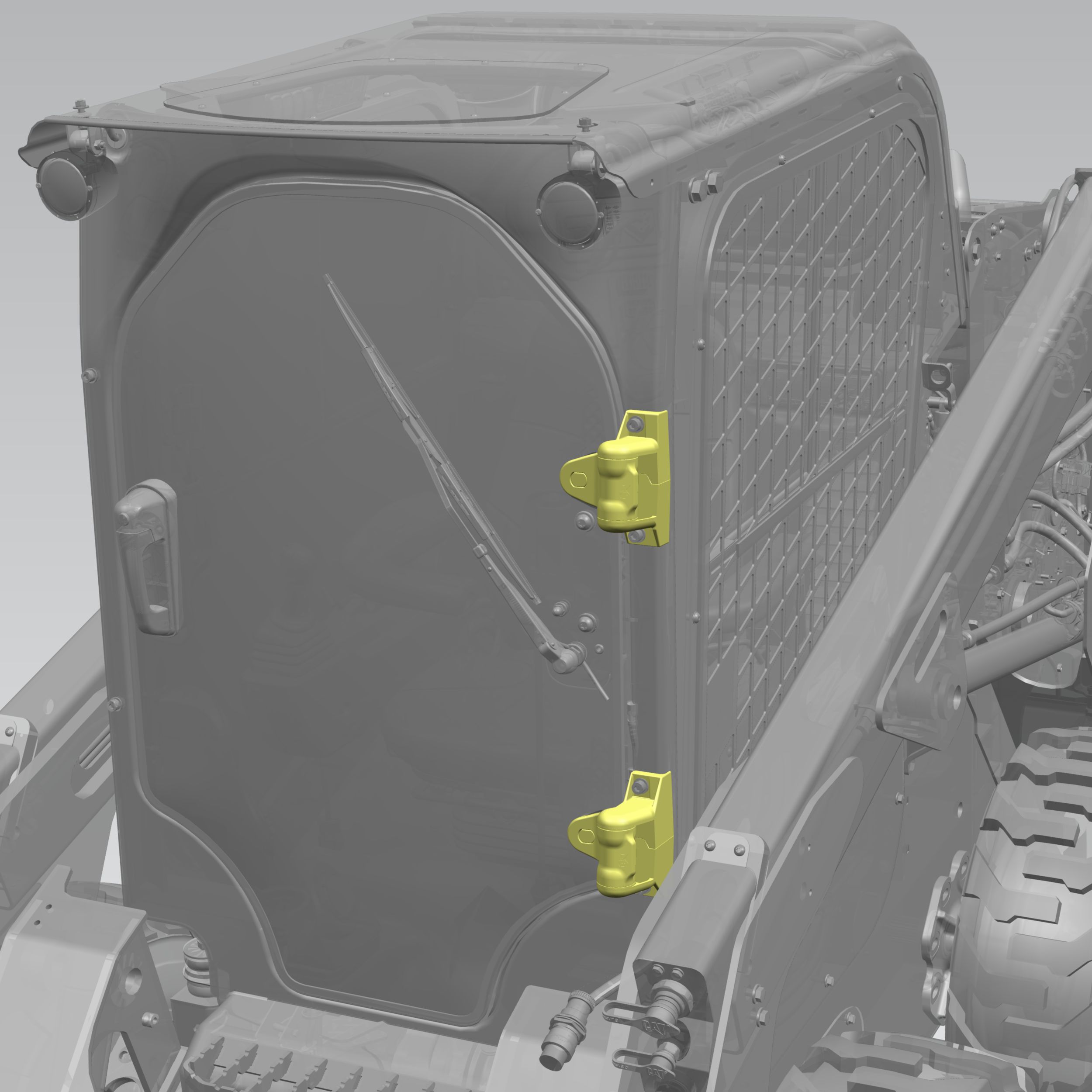 Верхний шарнир в сборе