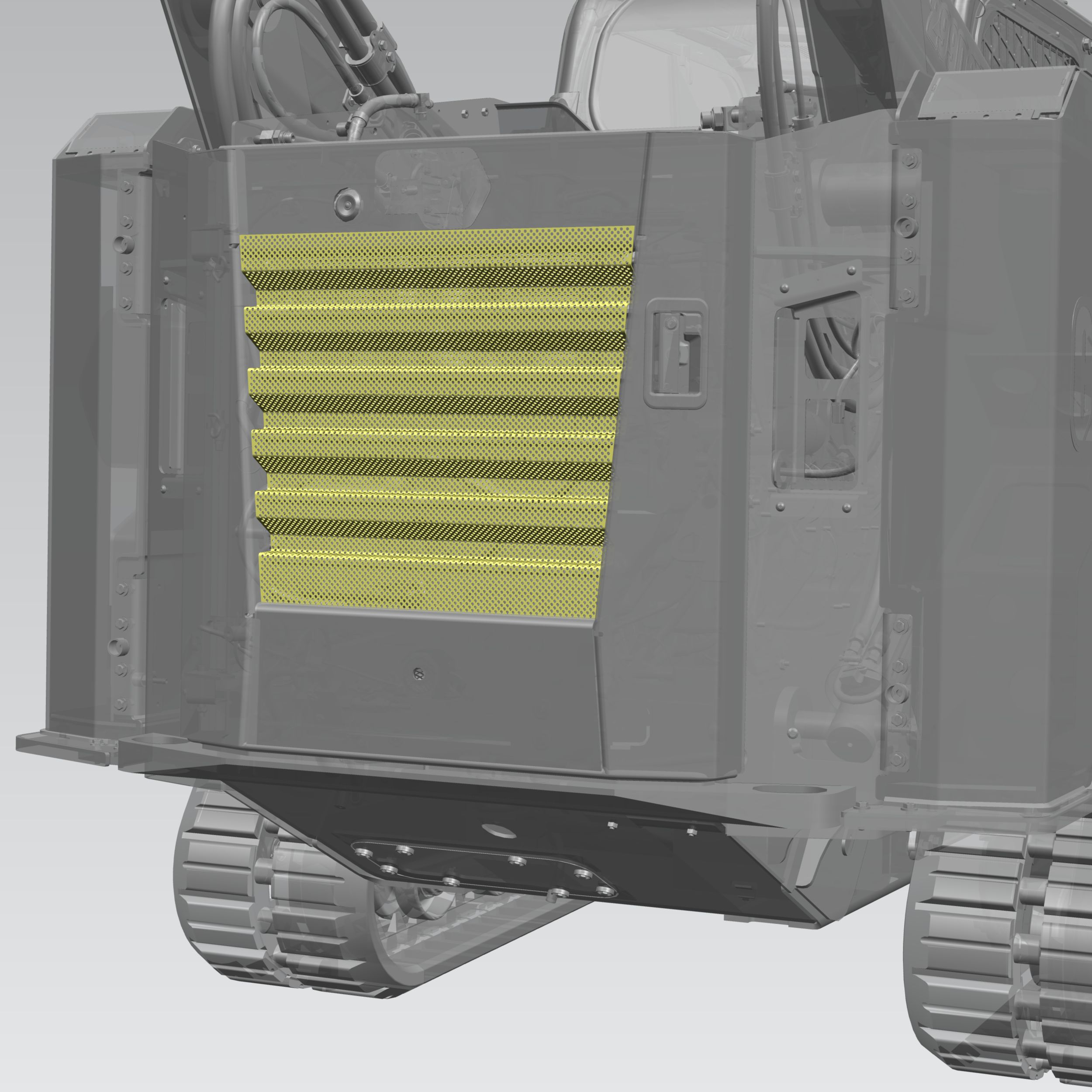 345-5633: Engine Radiator Grill