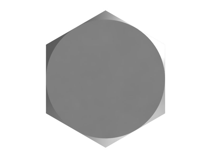 Болт с шестигранной головкой с резьбой M24X3