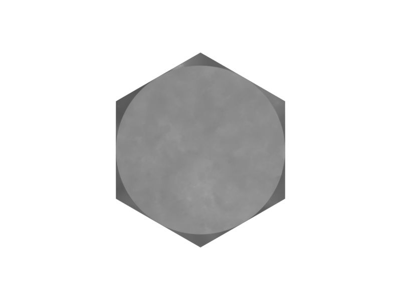 Болт с шестигранной головкой MJ30x3,5 с укороченным хвостовиком