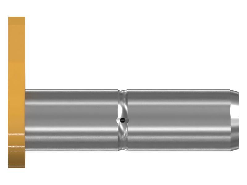 Палец рычажного механизма с наружным диаметром 75,11 мм