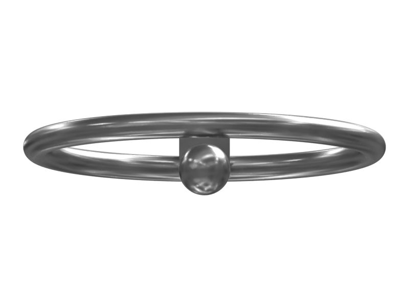 Штифт с кольцом длиной 59,40 мм