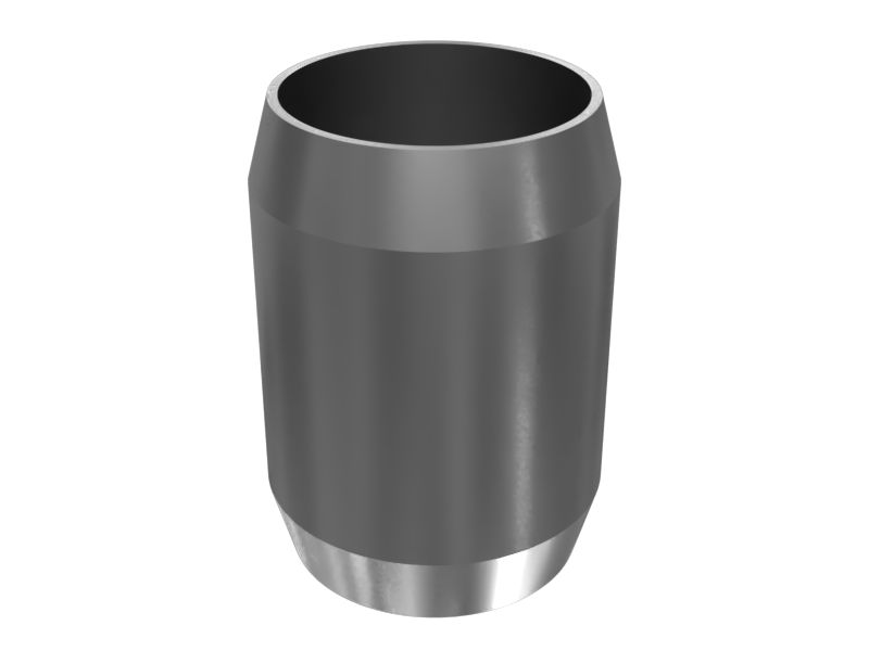 Плоский полый штифт наружного диаметра 12,54 мм