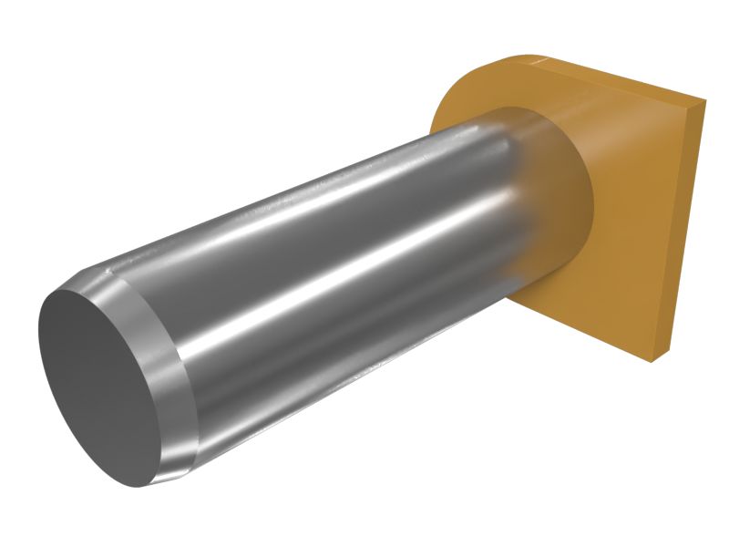 Палец рычажного механизма, наружный диаметр 63,43 мм