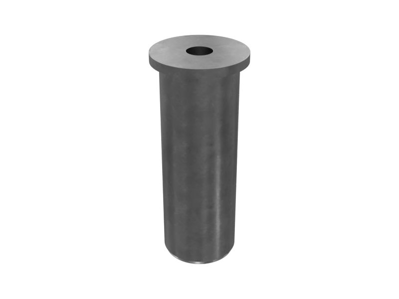 9K-0804: Шарнирно-сочлененный штифт сцепного устройства длиной 313,4 мм