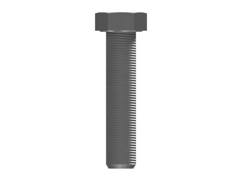 Болт с шестигранной головкой с резьбой M24X3