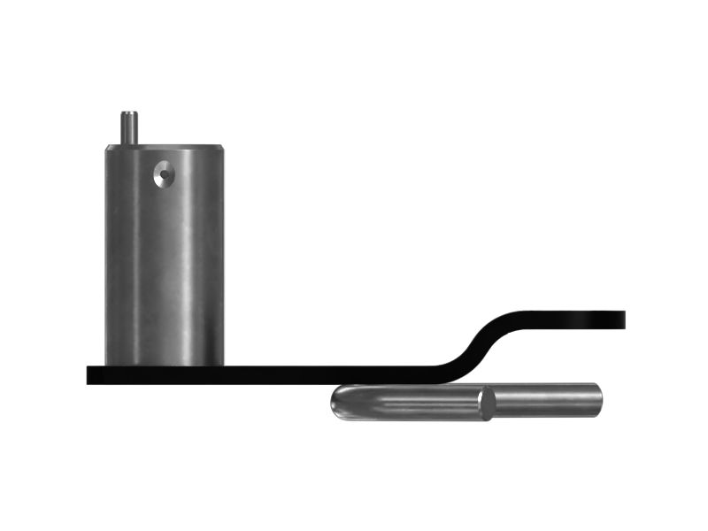 Палец рычажного механизма с наружным диаметром 65 мм