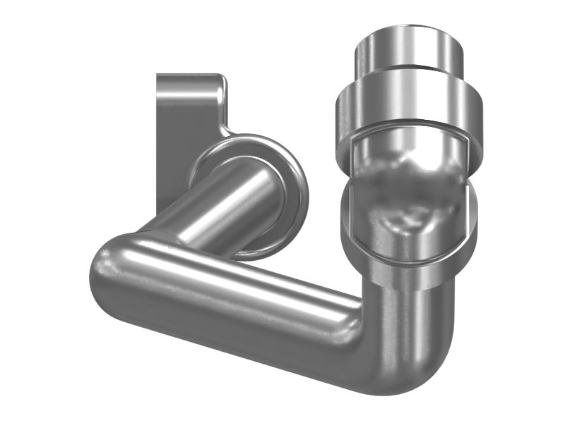 Стальной патрубок трубопровода цилиндра ковша с наружным диаметром 21,70 мм