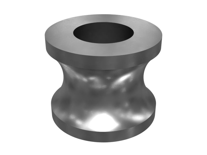 Стальной ролик с П-образной канавкой