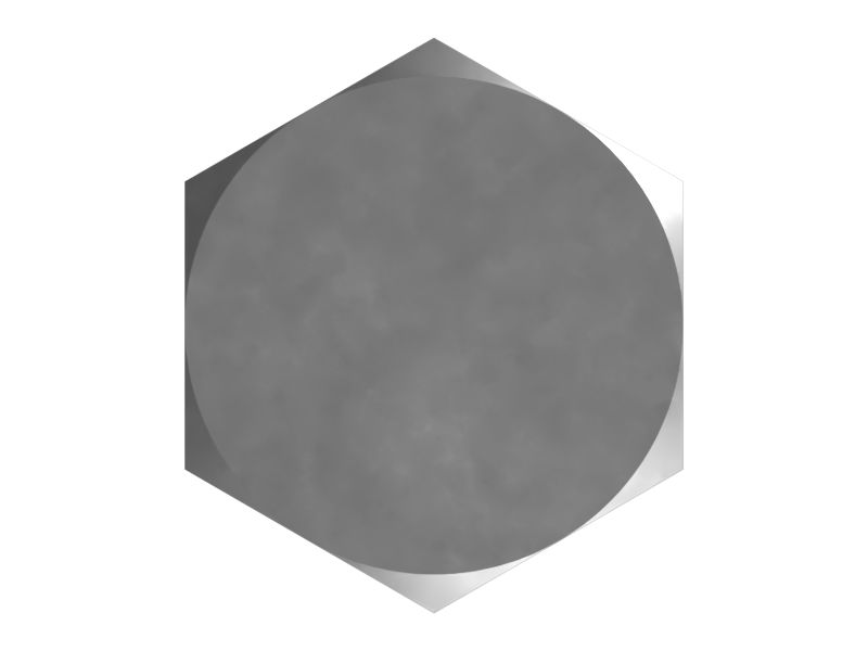 Болт с шестигранной головкой с резьбой M30X3,5