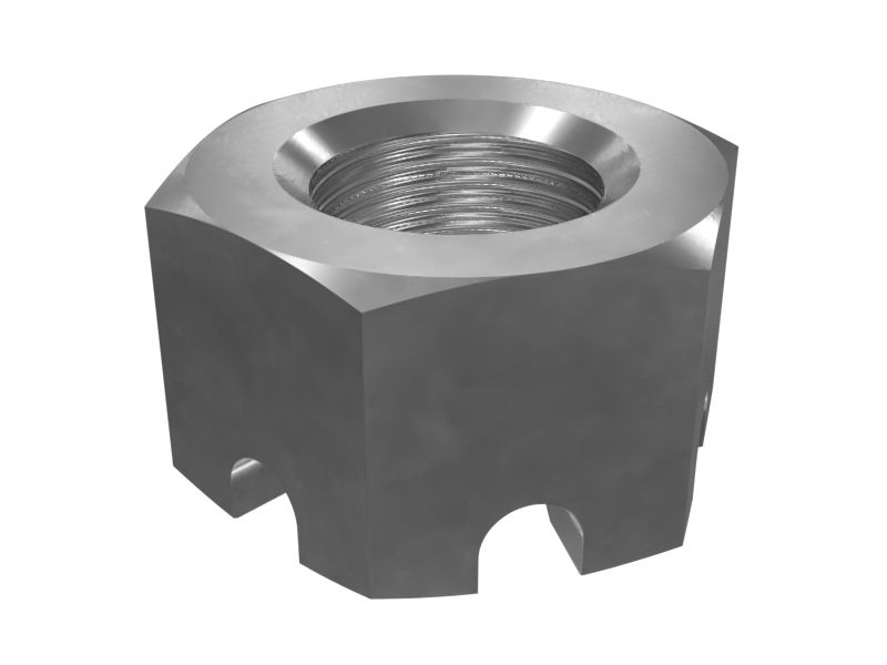 506-8280: 1 1/2''-6 Hex Slotted Nut 5068280 купить