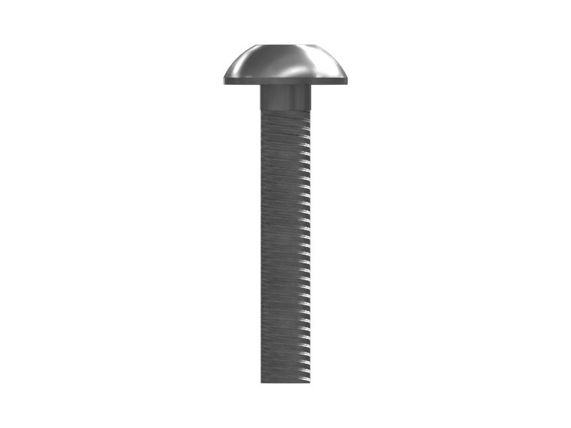 9X-2046: M6-1 x 35mm Rounded Truss Head Hexalobular Screw | Cat