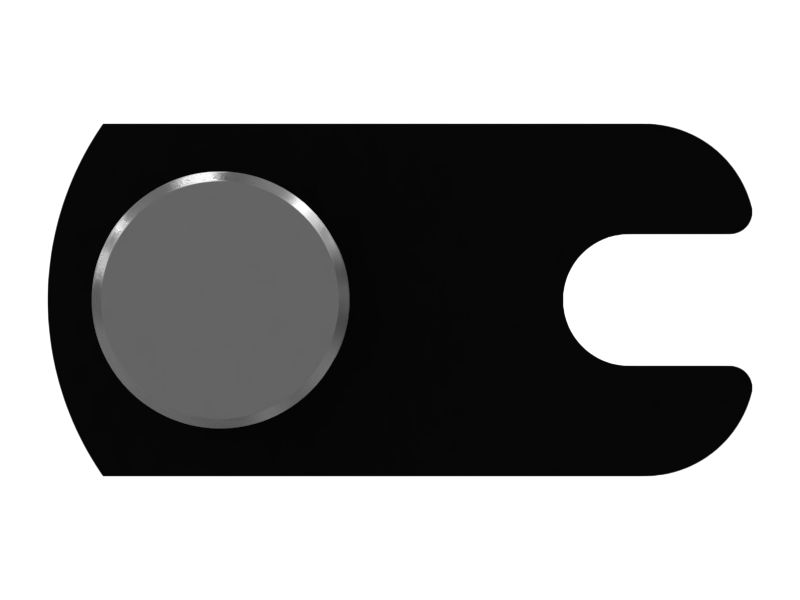 Палец рычажного механизма, наружный диаметр 57,12 мм