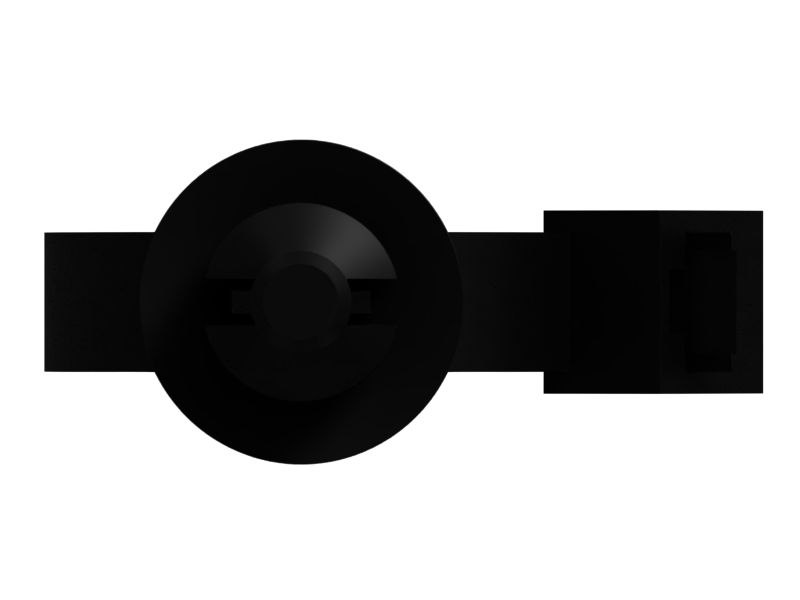 Кабельный зажим в виде елочки