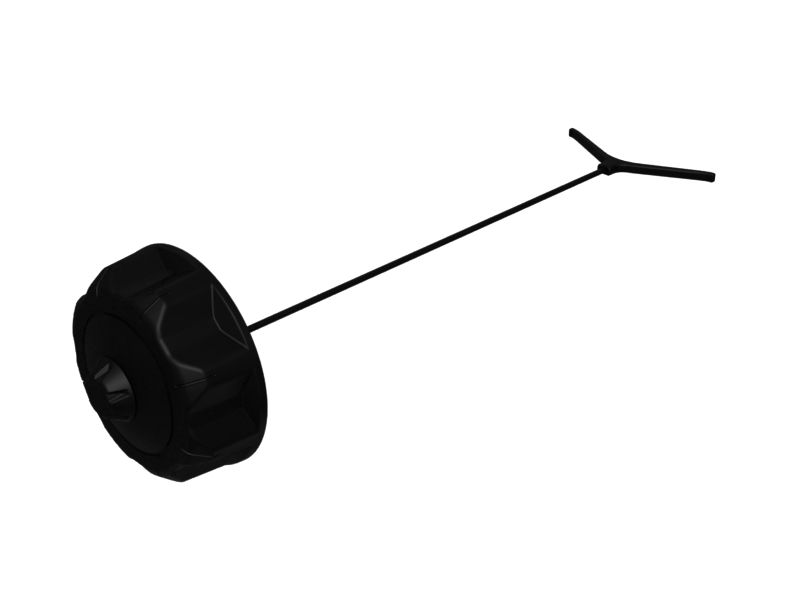 Крышка с отверстием с наружным диаметром 77 мм