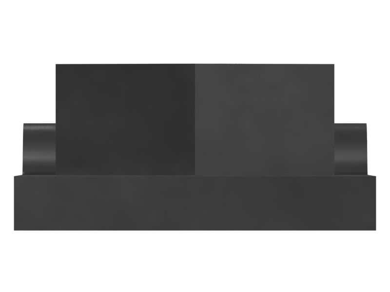 Опорная пластина с приварной гайкой 3/8 дюйма