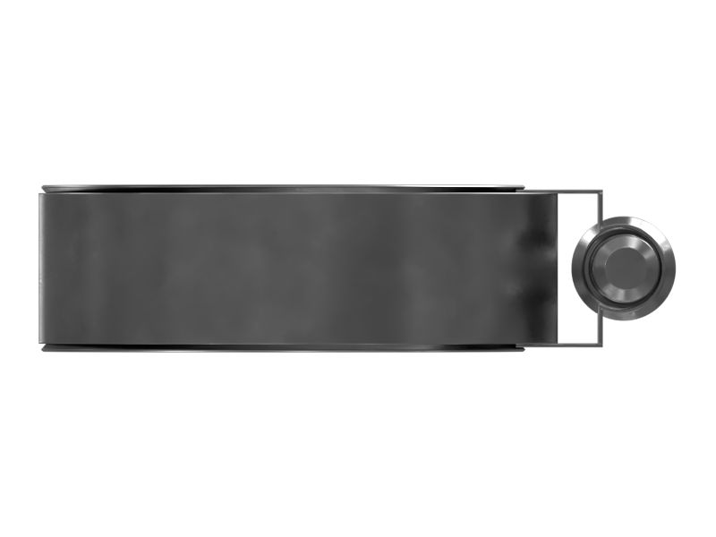 Ленточный хомут с минимальным внутренним диаметром 43,00 мм