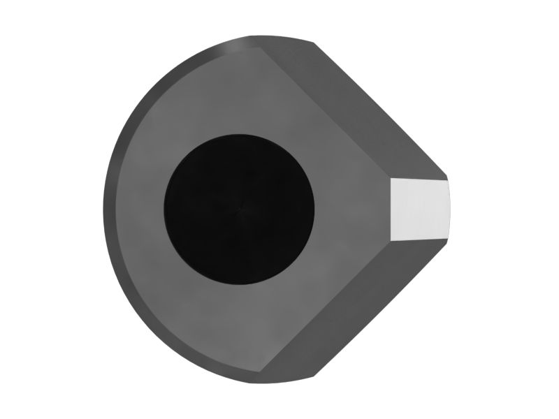 Стопорный штифт направляющего колеса с резьбой 0,437