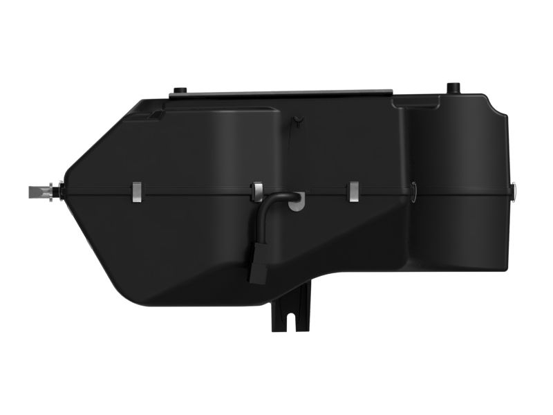 Приточный воздуховод нагнетательного вентилятора кабины