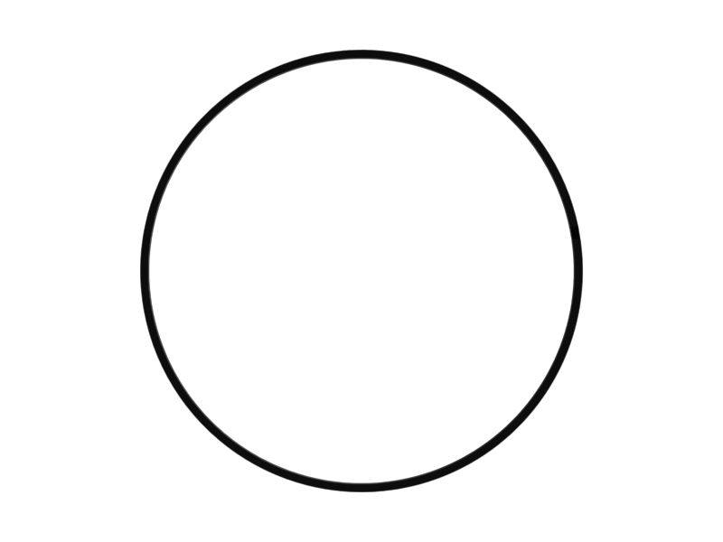 Износное кольцо направляющей штока поршня, диаметр отверстия 80 мм