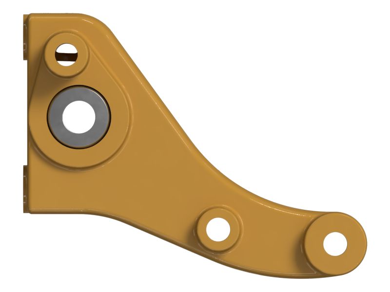 Кронштейн механизма опускания спинки сиденья