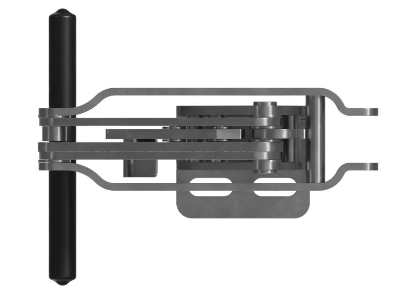 Защелка на двери окна кабины