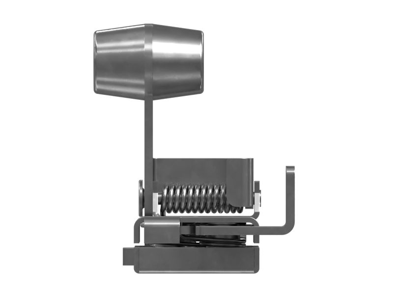 Защелка левой двери кабины